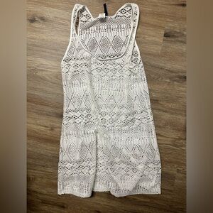 Ralph Lauren white cover up dress